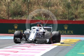 World © Octane Photographic Ltd. Formula 1 – French GP - Practice 1. Alfa Romeo Sauber F1 Team C37 – Marcus Ericsson. Circuit Paul Ricard, Le Castellet, France. Friday 22nd June 2018.