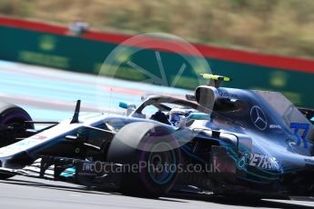 World © Octane Photographic Ltd. Formula 1 – French GP - Practice 1. Mercedes AMG Petronas Motorsport AMG F1 W09 EQ Power+ - Valtteri Bottas. Circuit Paul Ricard, Le Castellet, France. Friday 22nd June 2018.