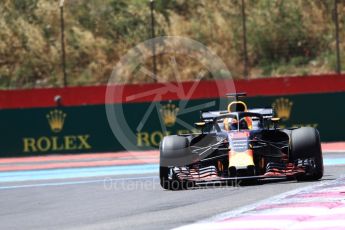 World © Octane Photographic Ltd. Formula 1 – French GP - Practice 1. Aston Martin Red Bull Racing TAG Heuer RB14 – Daniel Ricciardo. Circuit Paul Ricard, Le Castellet, France. Friday 22nd June 2018.