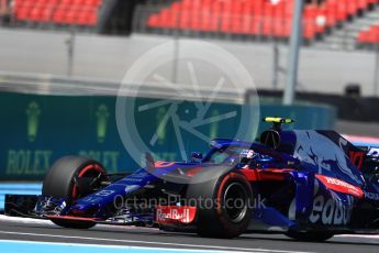 World © Octane Photographic Ltd. Formula 1 – French GP - Practice 1. Scuderia Toro Rosso STR13 – Pierre Gasly. Circuit Paul Ricard, Le Castellet, France. Friday 22nd June 2018.