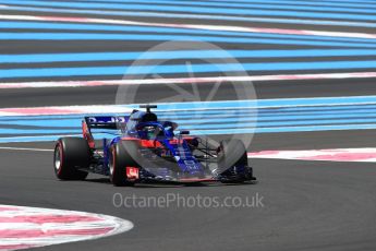World © Octane Photographic Ltd. Formula 1 – French GP - Practice 1. Scuderia Toro Rosso STR13 – Brendon Hartley. Circuit Paul Ricard, Le Castellet, France. Friday 22nd June 2018.