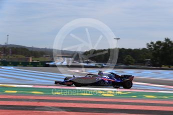 World © Octane Photographic Ltd. Formula 1 – French GP - Practice 1. Scuderia Toro Rosso STR13 – Brendon Hartley. Circuit Paul Ricard, Le Castellet, France. Friday 22nd June 2018.