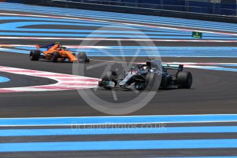 World © Octane Photographic Ltd. Formula 1 – French GP - Practice 1. Mercedes AMG Petronas Motorsport AMG F1 W09 EQ Power+ - Lewis Hamilton. Circuit Paul Ricard, Le Castellet, France. Friday 22nd June 2018.