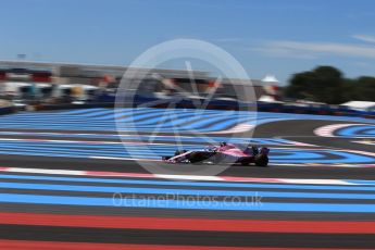 World © Octane Photographic Ltd. Formula 1 – French GP - Practice 1. Sahara Force India VJM11 - Esteban Ocon. Circuit Paul Ricard, Le Castellet, France. Friday 22nd June 2018.