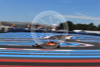 World © Octane Photographic Ltd. Formula 1 – French GP - Practice 1. McLaren MCL33 – Stoffel Vandoorne. Circuit Paul Ricard, Le Castellet, France. Friday 22nd June 2018.