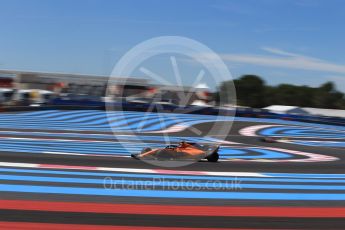 World © Octane Photographic Ltd. Formula 1 – French GP - Practice 1. McLaren MCL33 – Stoffel Vandoorne. Circuit Paul Ricard, Le Castellet, France. Friday 22nd June 2018.
