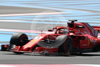World © Octane Photographic Ltd. Formula 1 – French GP - Practice 2. Scuderia Ferrari SF71-H – Sebastian Vettel. Circuit Paul Ricard, Le Castellet, France. Friday 22nd June 2018.