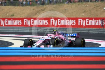 World © Octane Photographic Ltd. Formula 1 – French GP - Practice 2. Sahara Force India VJM11 - Esteban Ocon. Circuit Paul Ricard, Le Castellet, France. Friday 22nd June 2018.