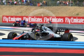 World © Octane Photographic Ltd. Formula 1 – French GP - Practice 2. Haas F1 Team VF-18 – Kevin Magnussen. Circuit Paul Ricard, Le Castellet, France. Friday 22nd June 2018.