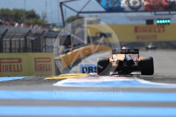 World © Octane Photographic Ltd. Formula 1 – French GP - Practice 2. McLaren MCL33 – Fernando Alonso. Circuit Paul Ricard, Le Castellet, France. Friday 22nd June 2018.