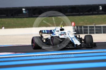 World © Octane Photographic Ltd. Formula 1 – French GP - Practice 2. Williams Martini Racing FW41 – Sergey Sirotkin. Circuit Paul Ricard, Le Castellet, France. Friday 22nd June 2018.