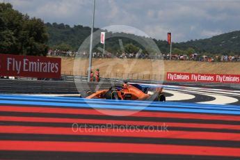 World © Octane Photographic Ltd. Formula 1 – French GP - Practice 2. McLaren MCL33 – Fernando Alonso. Circuit Paul Ricard, Le Castellet, France. Friday 22nd June 2018.