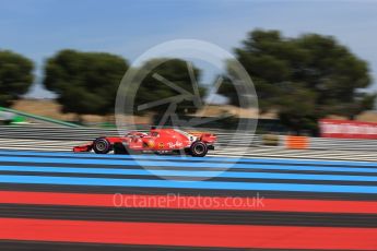 World © Octane Photographic Ltd. Formula 1 – French GP - Practice 2. Scuderia Ferrari SF71-H – Sebastian Vettel. Circuit Paul Ricard, Le Castellet, France. Friday 22nd June 2018.