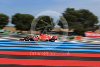 World © Octane Photographic Ltd. Formula 1 – French GP - Practice 2. Scuderia Ferrari SF71-H – Sebastian Vettel. Circuit Paul Ricard, Le Castellet, France. Friday 22nd June 2018.