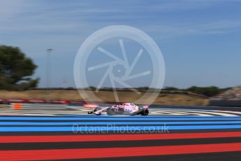 World © Octane Photographic Ltd. Formula 1 – French GP - Practice 2. Sahara Force India VJM11 - Esteban Ocon. Circuit Paul Ricard, Le Castellet, France. Friday 22nd June 2018.