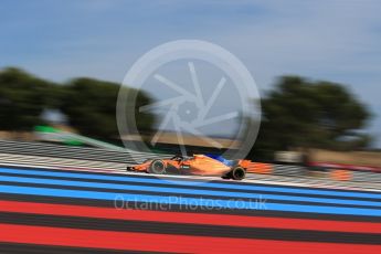 World © Octane Photographic Ltd. Formula 1 – French GP - Practice 2. McLaren MCL33 – Fernando Alonso. Circuit Paul Ricard, Le Castellet, France. Friday 22nd June 2018.