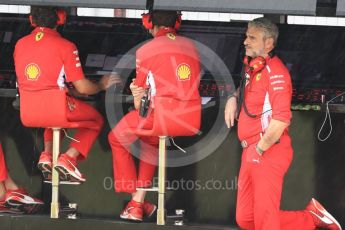 World © Octane Photographic Ltd. Formula 1 - French GP - Practice 3. Maurizio Arrivabene – Managing Director and Team Principal of Scuderia Ferrari. Circuit Paul Ricard, Le Castellet, France. Saturday 23rd June 2018.
