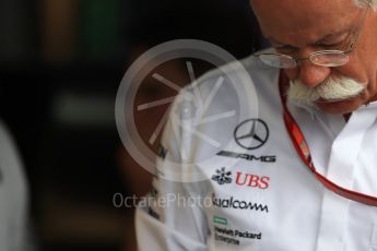 World © Octane Photographic Ltd. Formula 1 - French GP - Paddock. Dieter Zetsche- Board of Management of Daimler AG and Head of Mercedes-Benz Cars. Circuit Paul Ricard, Le Castellet, France. Saturday 23rd June 2018.