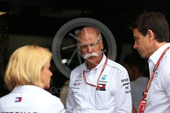 World © Octane Photographic Ltd. Formula 1 - French GP - Paddock. Dieter Zetsche- Board of Management of Daimler AG and Head of Mercedes-Benz Cars. Circuit Paul Ricard, Le Castellet, France. Saturday 23rd June 2018.