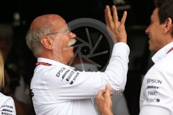 World © Octane Photographic Ltd. Formula 1 - French GP - Paddock. Dieter Zetsche- Board of Management of Daimler AG and Head of Mercedes-Benz Cars. Circuit Paul Ricard, Le Castellet, France. Saturday 23rd June 2018.