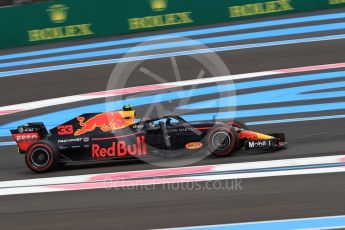 World © Octane Photographic Ltd. Formula 1 – French GP - Qualifying. Aston Martin Red Bull Racing TAG Heuer RB14 – Max Verstappen. Circuit Paul Ricard, Le Castellet, France. Saturday 23rd June 2018.