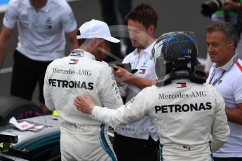 World © Octane Photographic Ltd. Formula 1 – French GP - Qualifying. Mercedes AMG Petronas Motorsport AMG F1 W09 EQ Power+ - Valtteri Bottas and Lewis Hamilton. Circuit Paul Ricard, Le Castellet, France. Saturday 23rd June 2018.