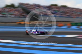 World © Octane Photographic Ltd. Formula 1 – French GP - Qualifying. Scuderia Toro Rosso STR13 – Pierre Gasly. Circuit Paul Ricard, Le Castellet, France. Saturday 23rd June 2018.