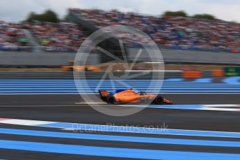 World © Octane Photographic Ltd. Formula 1 – French GP - Qualifying. McLaren MCL33 – Fernando Alonso. Circuit Paul Ricard, Le Castellet, France. Saturday 23rd June 2018.