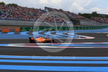 World © Octane Photographic Ltd. Formula 1 – French GP - Qualifying. McLaren MCL33 – Stoffel Vandoorne. Circuit Paul Ricard, Le Castellet, France. Saturday 23rd June 2018.