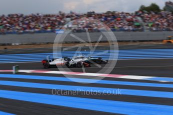 World © Octane Photographic Ltd. Formula 1 – French GP - Qualifying. Haas F1 Team VF-18 – Romain Grosjean. Circuit Paul Ricard, Le Castellet, France. Saturday 23rd June 2018.