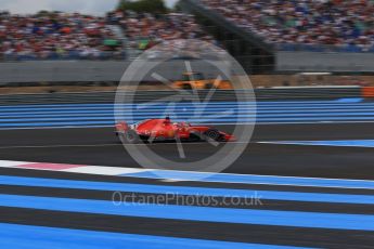 World © Octane Photographic Ltd. Formula 1 – French GP - Qualifying. Scuderia Ferrari SF71-H – Sebastian Vettel. Circuit Paul Ricard, Le Castellet, France. Saturday 23rd June 2018.