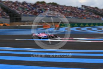 World © Octane Photographic Ltd. Formula 1 – French GP - Qualifying. Sahara Force India VJM11 - Sergio Perez. Circuit Paul Ricard, Le Castellet, France. Saturday 23rd June 2018.