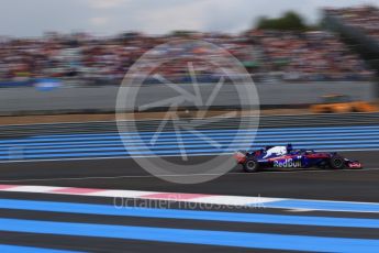 World © Octane Photographic Ltd. Formula 1 – French GP - Qualifying. Scuderia Toro Rosso STR13 – Brendon Hartley. Circuit Paul Ricard, Le Castellet, France. Saturday 23rd June 2018.