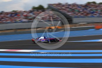 World © Octane Photographic Ltd. Formula 1 – French GP - Qualifying. Scuderia Toro Rosso STR13 – Pierre Gasly. Circuit Paul Ricard, Le Castellet, France. Saturday 23rd June 2018.