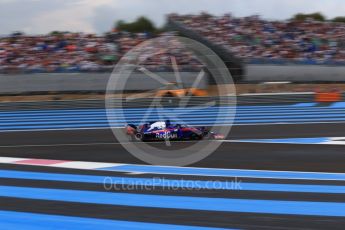 World © Octane Photographic Ltd. Formula 1 – French GP - Qualifying. Scuderia Toro Rosso STR13 – Brendon Hartley. Circuit Paul Ricard, Le Castellet, France. Saturday 23rd June 2018.