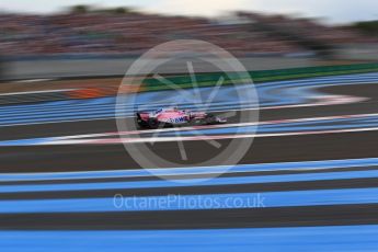 World © Octane Photographic Ltd. Formula 1 – French GP - Qualifying. Sahara Force India VJM11 - Esteban Ocon. Circuit Paul Ricard, Le Castellet, France. Saturday 23rd June 2018.
