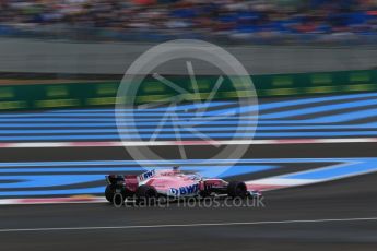 World © Octane Photographic Ltd. Formula 1 – French GP - Qualifying. Sahara Force India VJM11 - Sergio Perez. Circuit Paul Ricard, Le Castellet, France. Saturday 23rd June 2018.