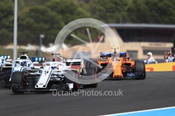 World © Octane Photographic Ltd. Formula 1 – French GP - Race. Alfa Romeo Sauber F1 Team C37 – Marcus Ericsson. Circuit Paul Ricard, Le Castellet, France. Sunday 24th June 2018.