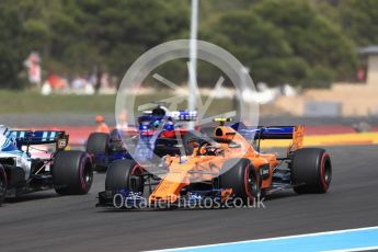 World © Octane Photographic Ltd. Formula 1 – French GP - Race. McLaren MCL33 – Stoffel Vandoorne. Circuit Paul Ricard, Le Castellet, France. Sunday 24th June 2018.