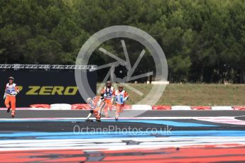 World © Octane Photographic Ltd. Formula 1 – French GP - Race. Marshals clear the circuit. Circuit Paul Ricard, Le Castellet, France. Sunday 24th June 2018.