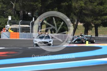 World © Octane Photographic Ltd. Formula 1 – French GP - Race. Mercedes AMG Petronas Motorsport AMG F1 W09 EQ Power+ - Lewis Hamilton leads under safety car. Circuit Paul Ricard, Le Castellet, France. Sunday 24th June 2018.