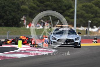 World © Octane Photographic Ltd. Formula 1 – French GP - Race. Mercedes AMG Petronas Motorsport AMG F1 W09 EQ Power+ - Lewis Hamilton leads under safety car. Circuit Paul Ricard, Le Castellet, France. Sunday 24th June 2018.