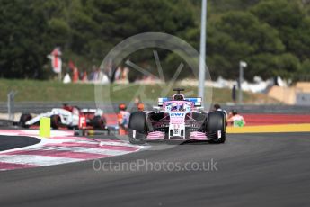 World © Octane Photographic Ltd. Formula 1 – French GP - Race. Sahara Force India VJM11 - Sergio Perez. Circuit Paul Ricard, Le Castellet, France. Sunday 24th June 2018.