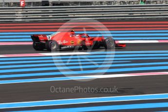 World © Octane Photographic Ltd. Formula 1 – French GP - Race. Scuderia Ferrari SF71-H – Kimi Raikkonen. Circuit Paul Ricard, Le Castellet, France. Sunday 24th June 2018.