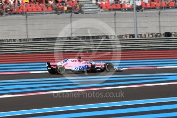 World © Octane Photographic Ltd. Formula 1 – French GP - Race. Sahara Force India VJM11 - Sergio Perez. Circuit Paul Ricard, Le Castellet, France. Sunday 24th June 2018.