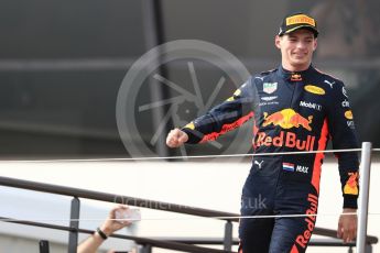 World © Octane Photographic Ltd. Formula 1 – French GP - Race Podium. Aston Martin Red Bull Racing TAG Heuer RB14 – Max Verstappen. Circuit Paul Ricard, Le Castellet, France. Sunday 24th June 2018.