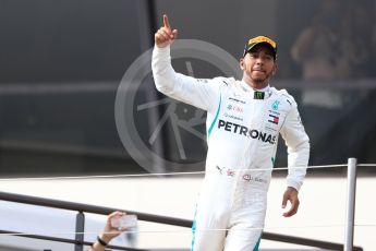 World © Octane Photographic Ltd. Formula 1 – French GP - Race Podium. Mercedes AMG Petronas Motorsport AMG F1 W09 EQ Power+ - Lewis Hamilton. Circuit Paul Ricard, Le Castellet, France. Sunday 24th June 2018.