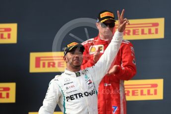 World © Octane Photographic Ltd. Formula 1 – French GP - Race Podium. Mercedes AMG Petronas Motorsport AMG F1 W09 EQ Power+ - Lewis Hamilton. Circuit Paul Ricard, Le Castellet, France. Sunday 24th June 2018.