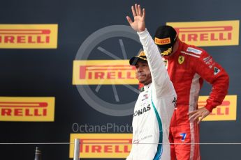 World © Octane Photographic Ltd. Formula 1 – French GP - Race Podium. Mercedes AMG Petronas Motorsport AMG F1 W09 EQ Power+ - Lewis Hamilton. Circuit Paul Ricard, Le Castellet, France. Sunday 24th June 2018.