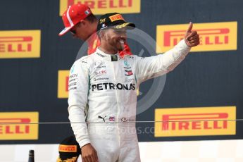 World © Octane Photographic Ltd. Formula 1 – French GP - Race Podium. Mercedes AMG Petronas Motorsport AMG F1 W09 EQ Power+ - Lewis Hamilton. Circuit Paul Ricard, Le Castellet, France. Sunday 24th June 2018.